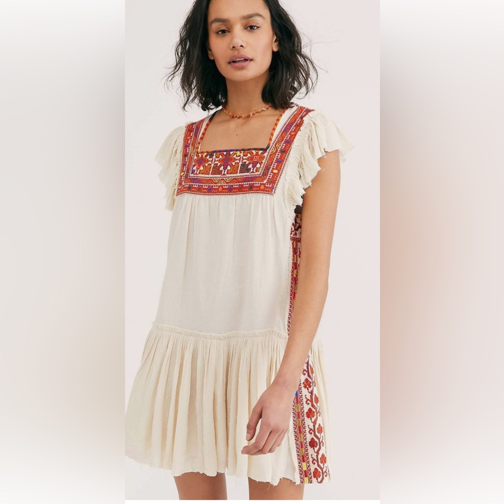 Free People dress day glow mini dress